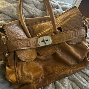 Genuine leather Liebeskind satchel